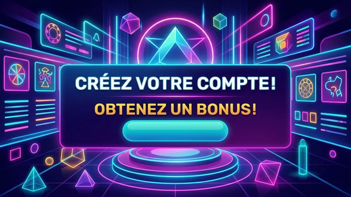 Inscription avec bonus